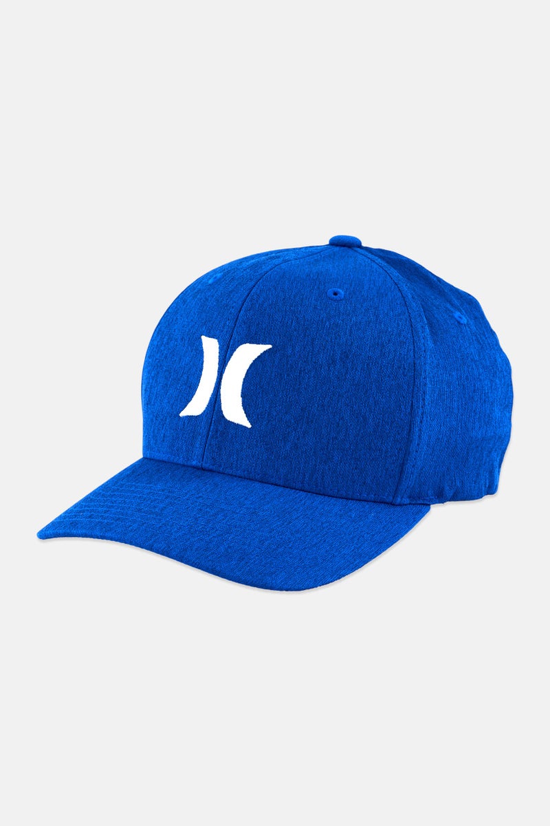 Hurley Men Embroidered Logo Hat, Blue  - Image 1