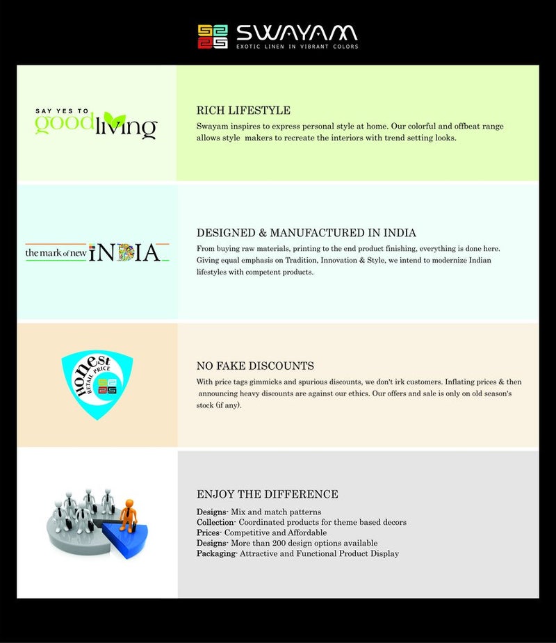 Swayam Shades of Paradise Printed Cotton Single Duvet Cover - Turquoise (TSR01-6715) - Image 3