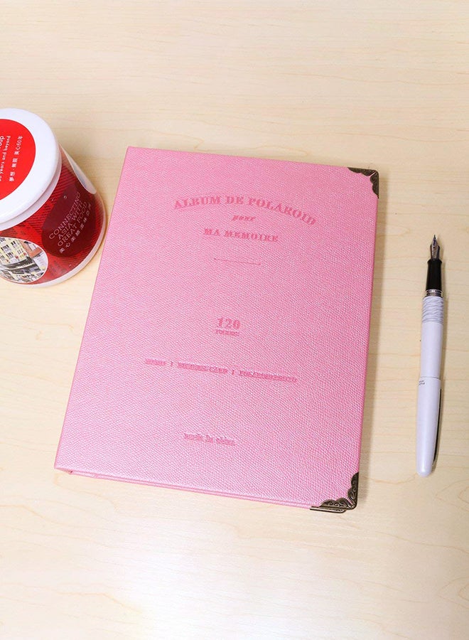 Ozone 120 Pockets Mini Photo Album For Fujifilm Instax Cameras Pink - Image 4
