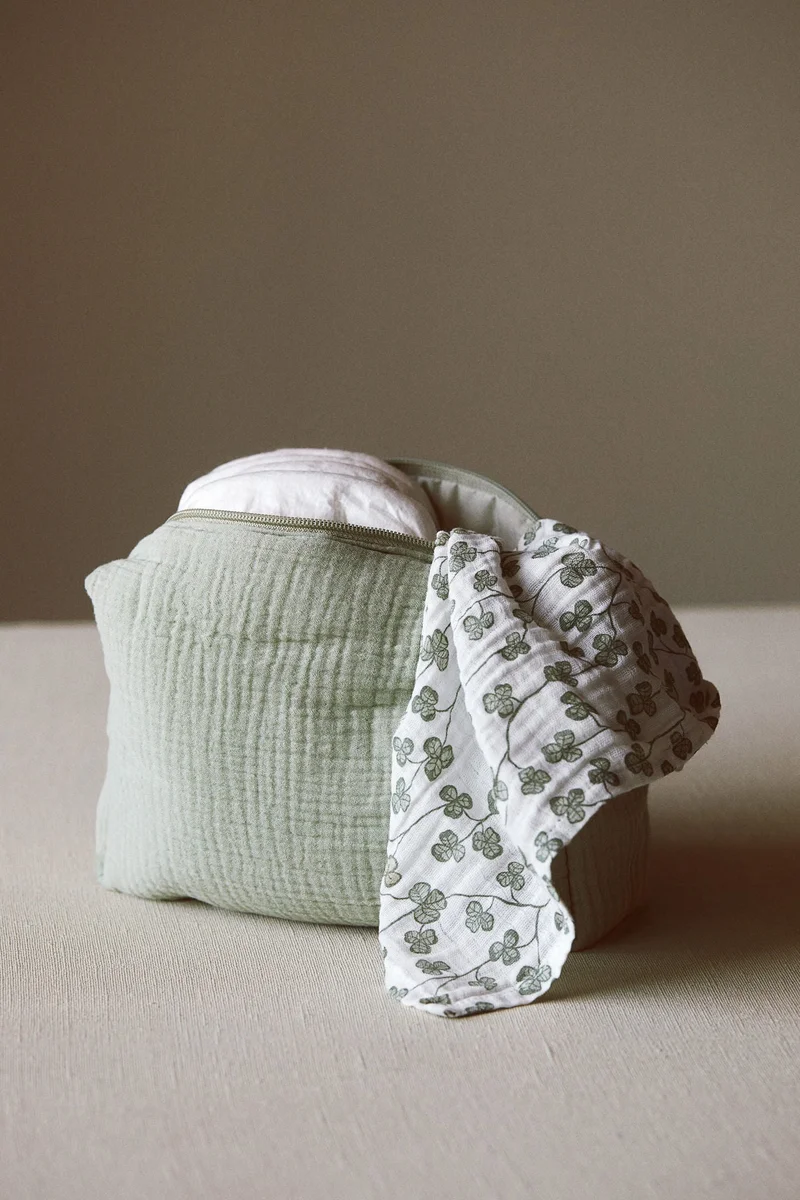 اتش اند ام حقيبة تغيير من الموسلين