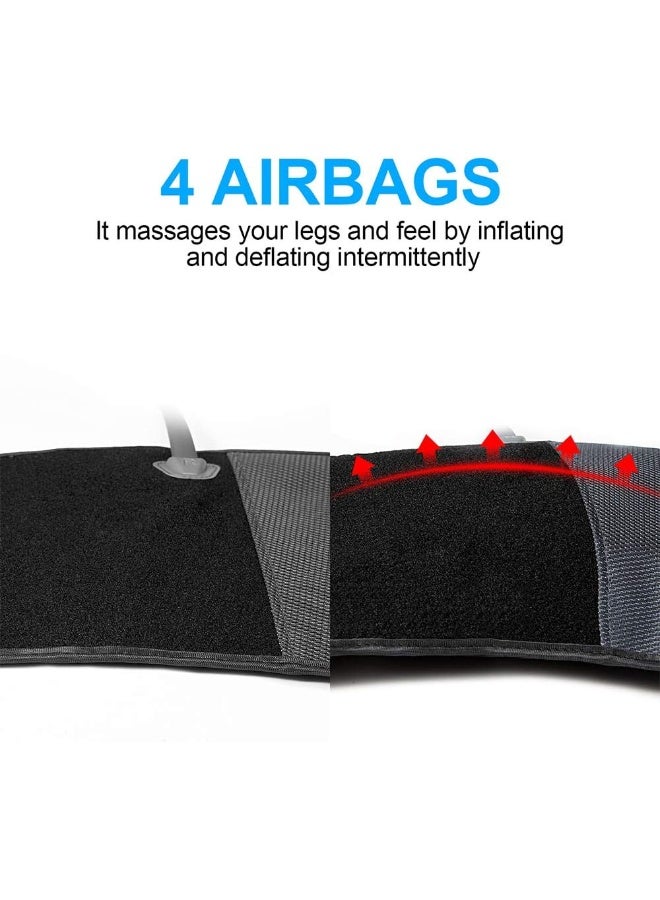 CINCOM Leg Massager For Circulation Air Compression Calf Wraps For Foot Calf & Arm Relaxation And Helpful For RLS And Edema - Image 4