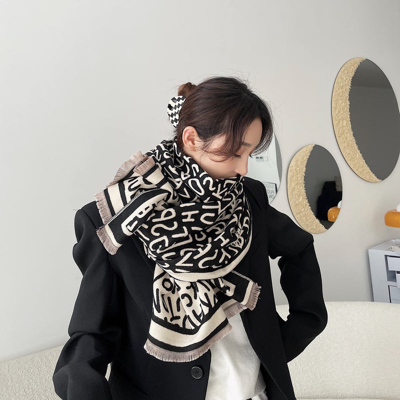 Large Pashmina Shawls & Wraps for Women Extra Soft Cashmere Feel Throw Womens Fall Scarfs Shawls & Wraps for Wedding - Image 3