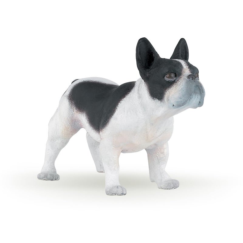 Papo French Black White Bulldog Figure - Image 2