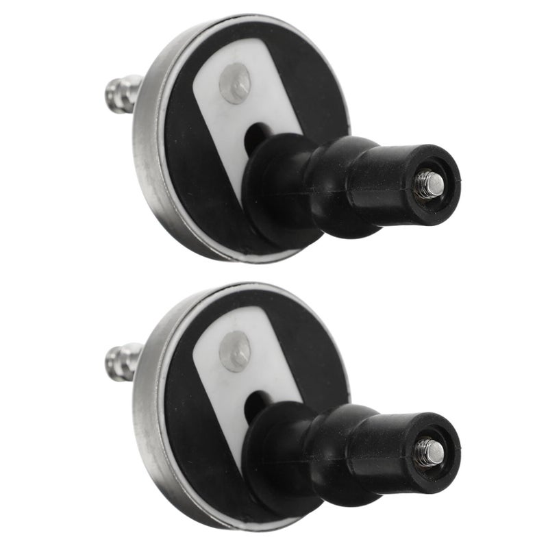 Universal Toilet Seat Hinge Kit Replacement Easy Install White - Image 3