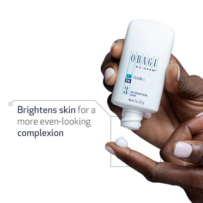 Obagi Medical Nu-Derm Clear Fx - Skin Brightening and Evening Cream with Arbutin, Vitamin C, and Lactic Acid - Image 2