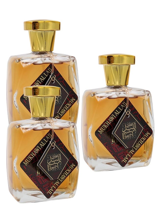 Al Maraseem 3 Pieces Mukhawi Al Layel Perfume 100ml EDT - Image 1