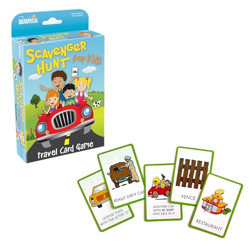 Briarpatch Travel Scavenger Hunt Card Game for Kids Activities for Family Vacations Road Trips and Car Rides Ages 6 and Up - Image 1