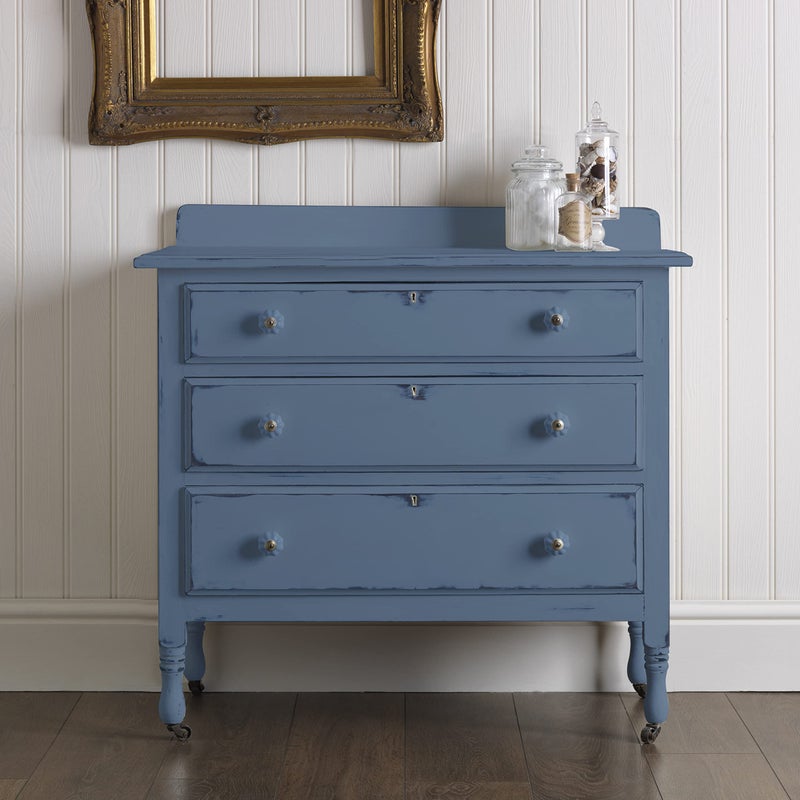 Rust-Oleum 329207 Ultra Matte Interior Chalked Acrylic Paint 30 oz, 30 Fl Oz (Pack of 1), Coastal Blue - Image 3