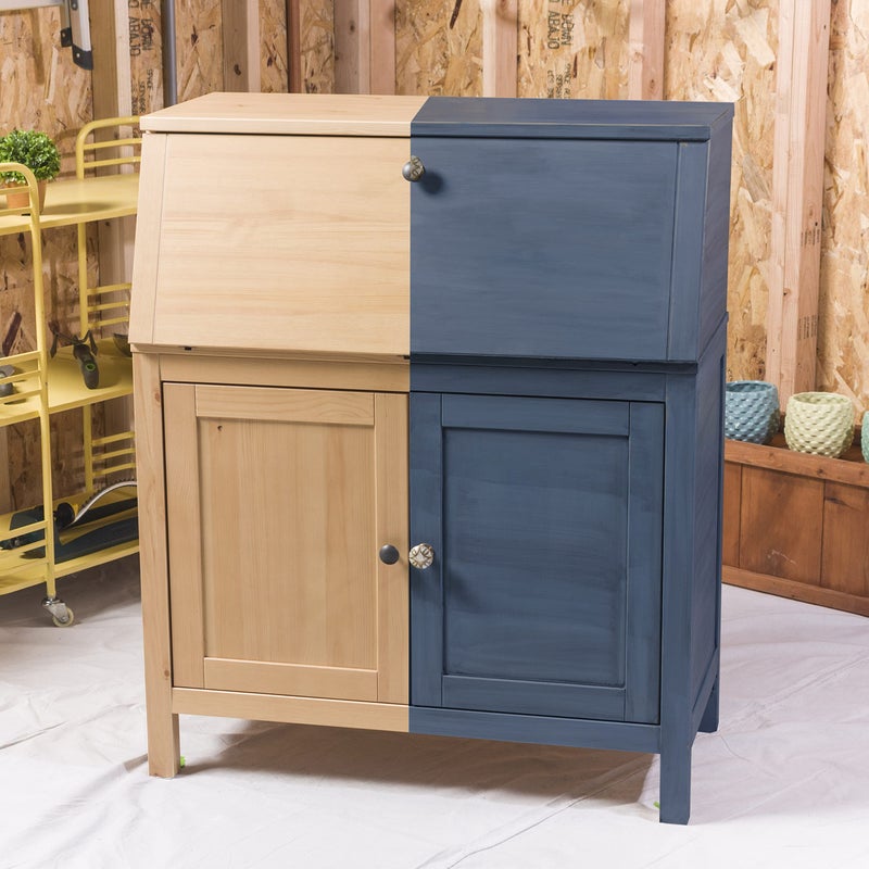 Rust-Oleum 329207 Ultra Matte Interior Chalked Acrylic Paint 30 oz, 30 Fl Oz (Pack of 1), Coastal Blue - Image 5