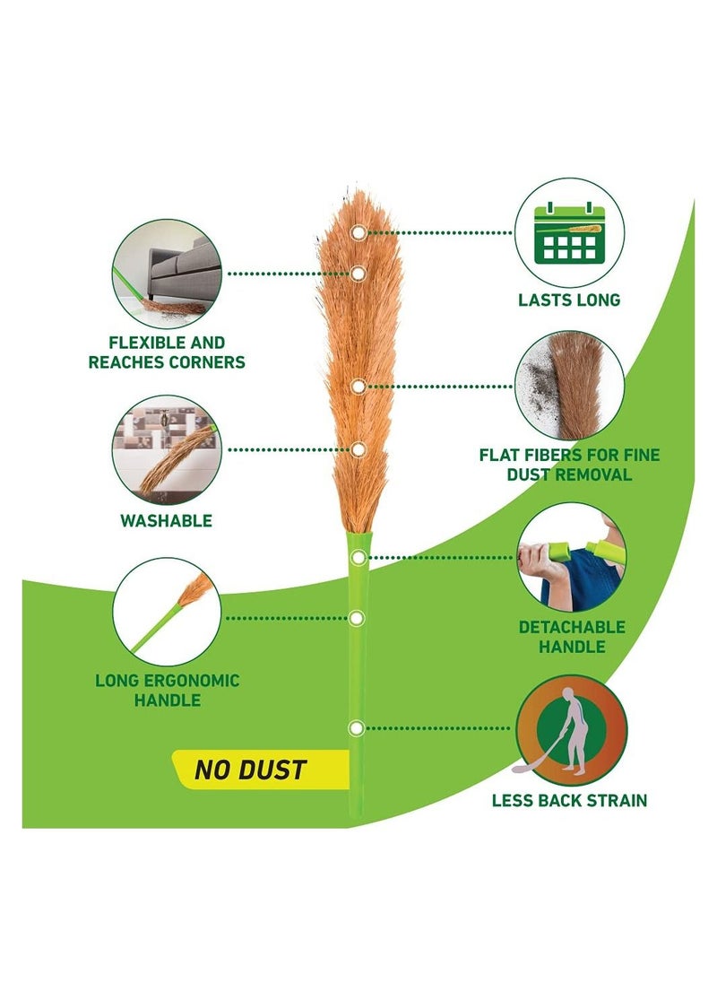 Scotch Brite - Scotch Brite Fibre Broom Green - Image 1