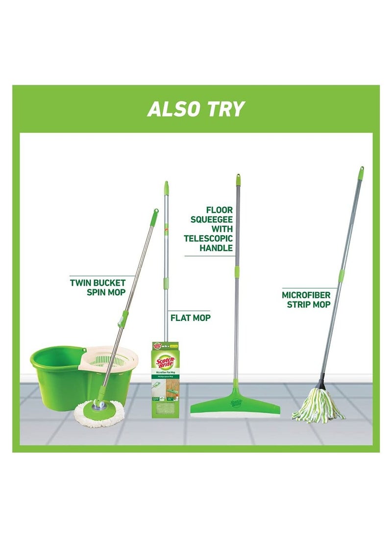 Scotch Brite - Scotch Brite Fibre Broom Green - Image 1