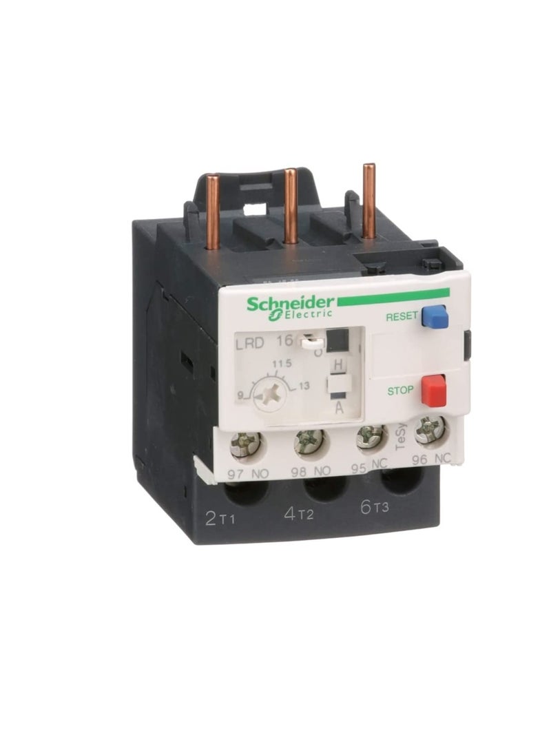 شنايدر مرحل الحمل الزائد الكهربائي الكهربائي LRD16 من شنايدر (6 Kv ، 3P)  - Image 1