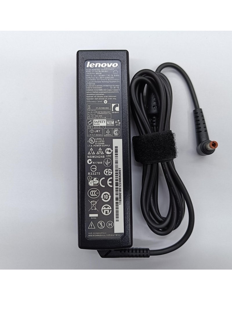 فور لينوفو LENOVO ADAPTER 20V 3.25A G500 /G560 - Image 1