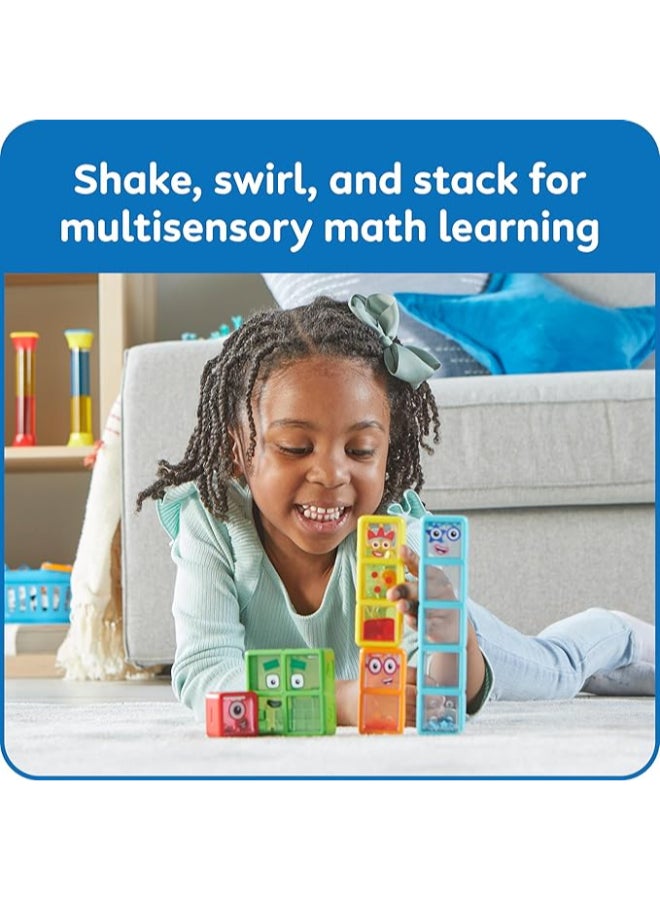 Learning Resources NUMBERBLOCKSÂ® 1-5 SENSORY TUBES (AMZ ONLY OCT-24-MAR'25) | Visual Learning: Each tube represents a | Stress Relief Fidget Putty Toy - Image 4