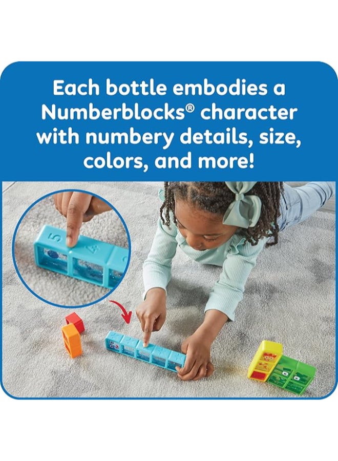 Learning Resources NUMBERBLOCKSÂ® 1-5 SENSORY TUBES (AMZ ONLY OCT-24-MAR'25) | Visual Learning: Each tube represents a | Stress Relief Fidget Putty Toy - Image 5