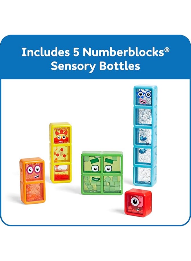 Learning Resources NUMBERBLOCKSÂ® 1-5 SENSORY TUBES (AMZ ONLY OCT-24-MAR'25) | Visual Learning: Each tube represents a | Stress Relief Fidget Putty Toy - Image 2