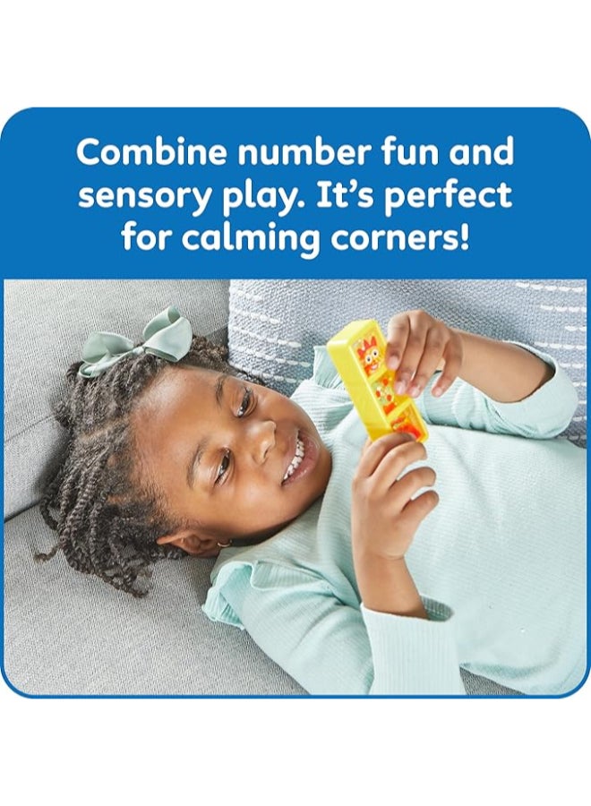 Learning Resources NUMBERBLOCKSÂ® 1-5 SENSORY TUBES (AMZ ONLY OCT-24-MAR'25) | Visual Learning: Each tube represents a | Stress Relief Fidget Putty Toy - Image 3