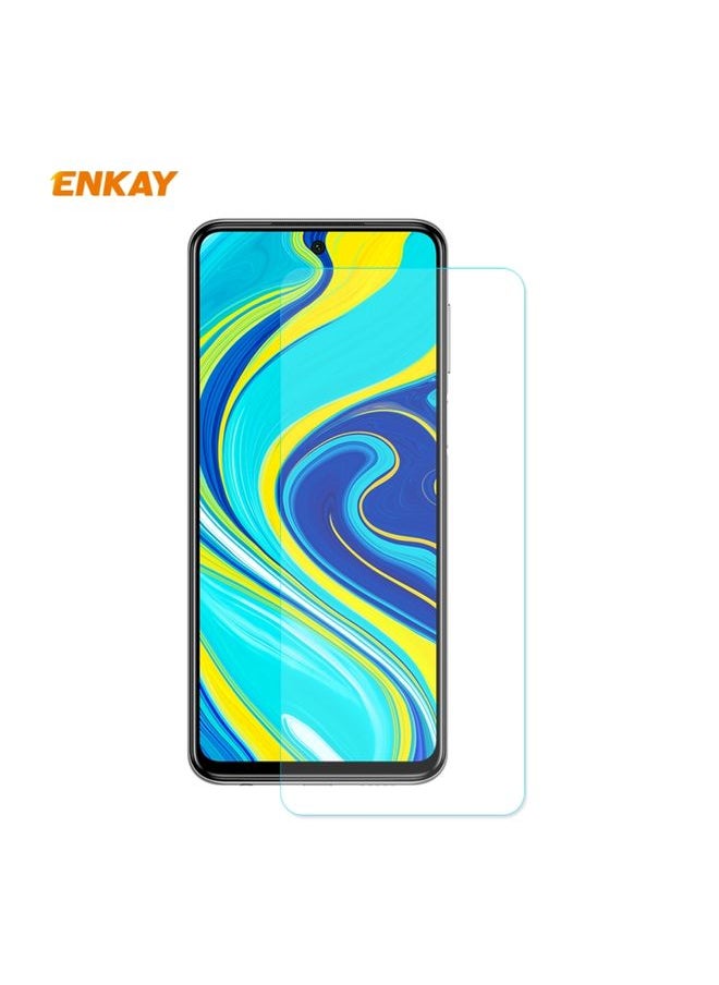 ENKAY Screen Protector For Redmi Note 9S / Note 9 Pro ENKAY Hat-Prince 0.26mm 9H 2.5D Curved Edge Tempered Glass Film 