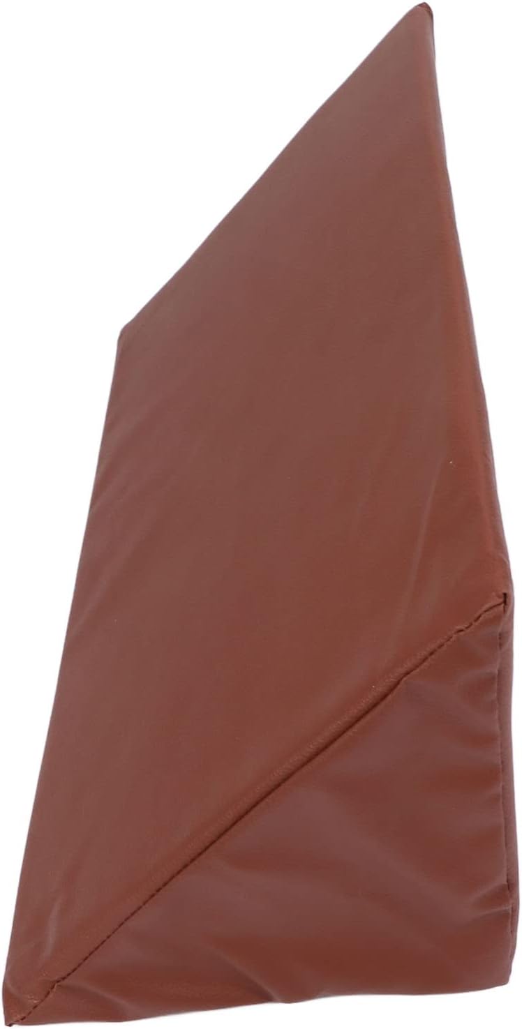 klarako Bed Wedge Pillow,Patient Turning Device Wedge Shape Sponge Leg Bolster Position Change Pillow for Bedridden Patient Brown - Image 1