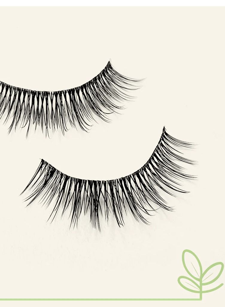 eyecha PALM Lengthening Vegan Lashes Flat Lash Technology, Super Slim Lash Band, Real Lash Extension Fibers, Reusable - Image 4