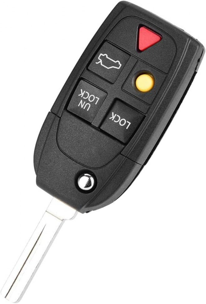Haofy Smart Key Shell Case 2000-2013 with ABS Material and AntiWear Resistance Key Cover for S60 S80 V70 XC70 XC90, Compact Design, Daily Use, Easy Carry - Image 2
