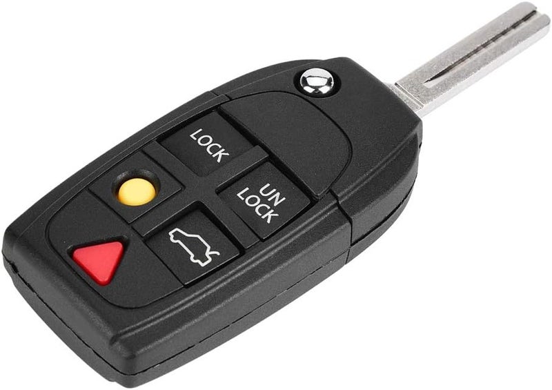 Haofy Smart Key Shell Case 2000-2013 with ABS Material and AntiWear Resistance Key Cover for S60 S80 V70 XC70 XC90, Compact Design, Daily Use, Easy Carry - Image 1