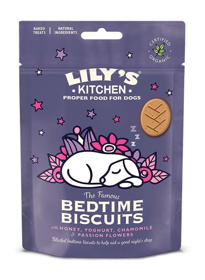Organic Bedtime Biscuits Dog Treats 80g