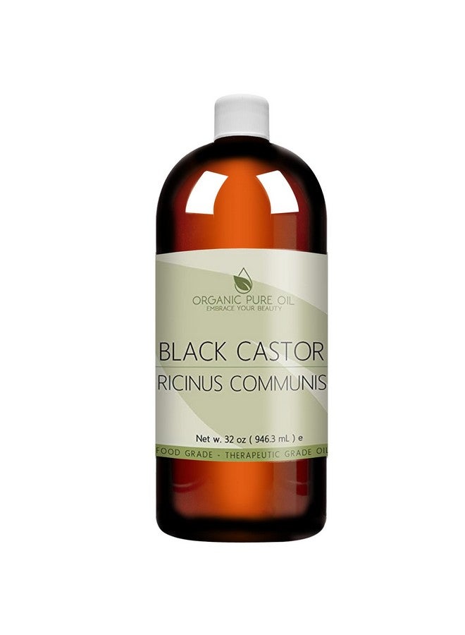 OPO Jamaican Black Castor Oil 32 Oz 100% Pure Organic Cold Pressed Filtered Hexane & Chemical Free Premium Therapeutic Grade A Caster Perfect For Hair Growth Body Skin Care Eyelash Eyebrow  - Image 1