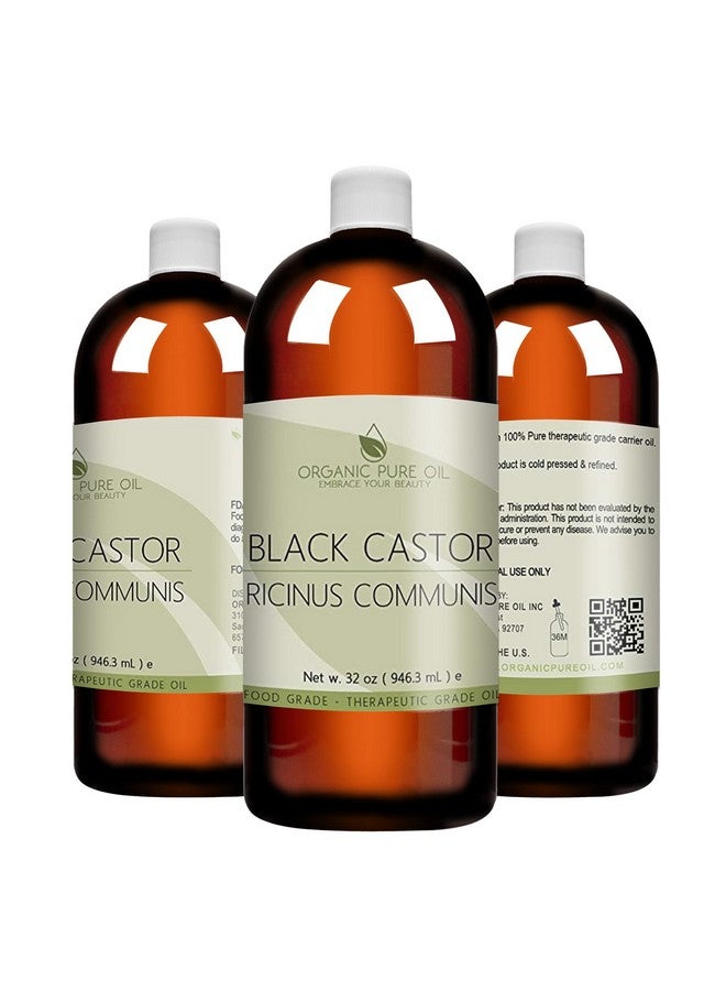 OPO Jamaican Black Castor Oil 32 Oz 100% Pure Organic Cold Pressed Filtered Hexane & Chemical Free Premium Therapeutic Grade A Caster Perfect For Hair Growth Body Skin Care Eyelash Eyebrow  - Image 5