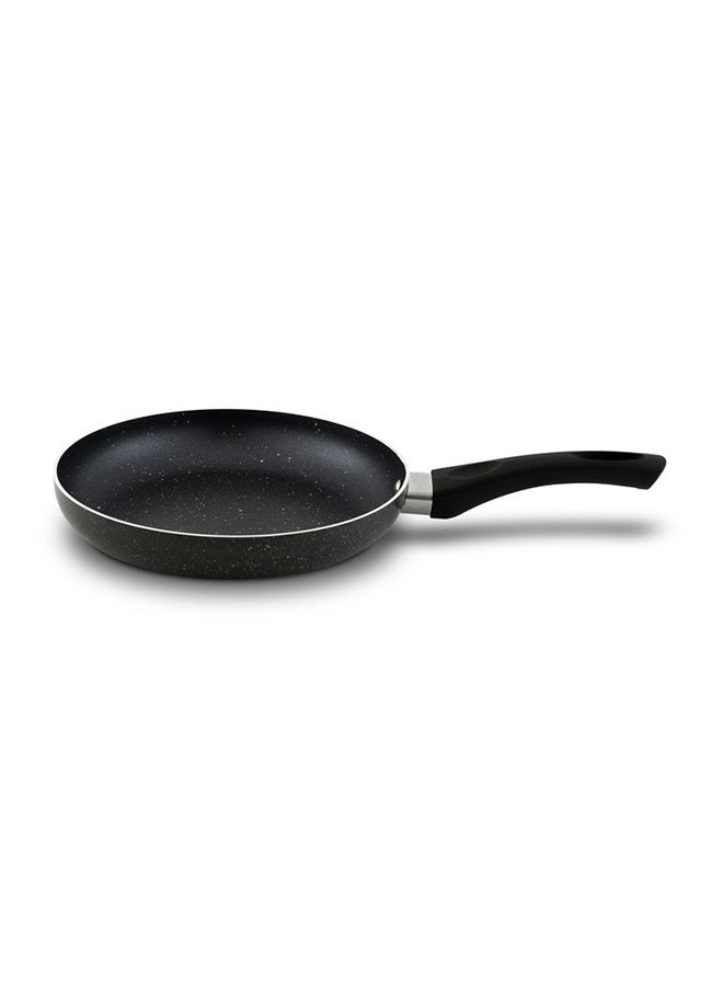 DELICI Non Stick Frying Pan 28CM Granite Gray - Superior Aluminum Body, Eco-Friendly PFOA Free, Dishwasher Safe, Heat Proof Bakelite Handle, Multiple Cooktop Compatible  - Image 1