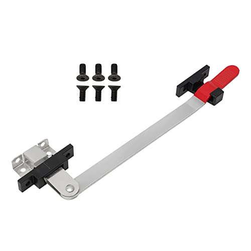 Alpha Rider RV Window Latch, Aluminum RV Emergency Exit Window Latch Replacement, A Practical Clip-on Adapter to Control Emergency Window Half/Full Open, Camper Exit Window Lock - Image 1