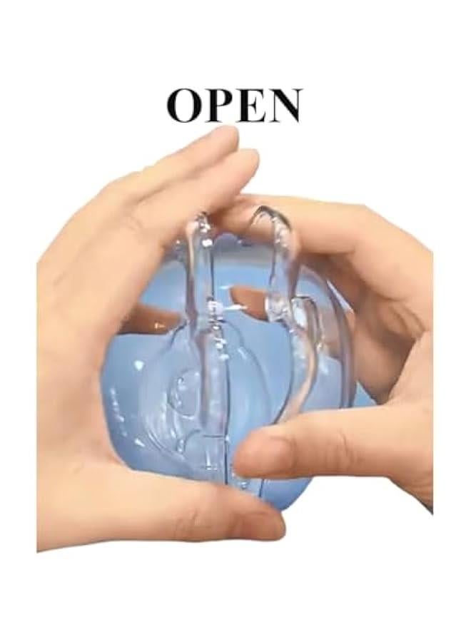 Protective Case for Crybaby, Case Cover with Keychain, Plush Toy Clear Cover, Acrylic Display Box(without doll)  - Image 2