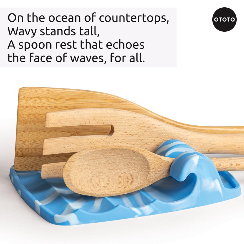 OTOTO Funny Spoon Holder - Spoon Rest for Stove Top - Cooking Gadgets, Gifts, Cute Kitchen Accessories, Funny Gifts, Random Stuff - Image 2