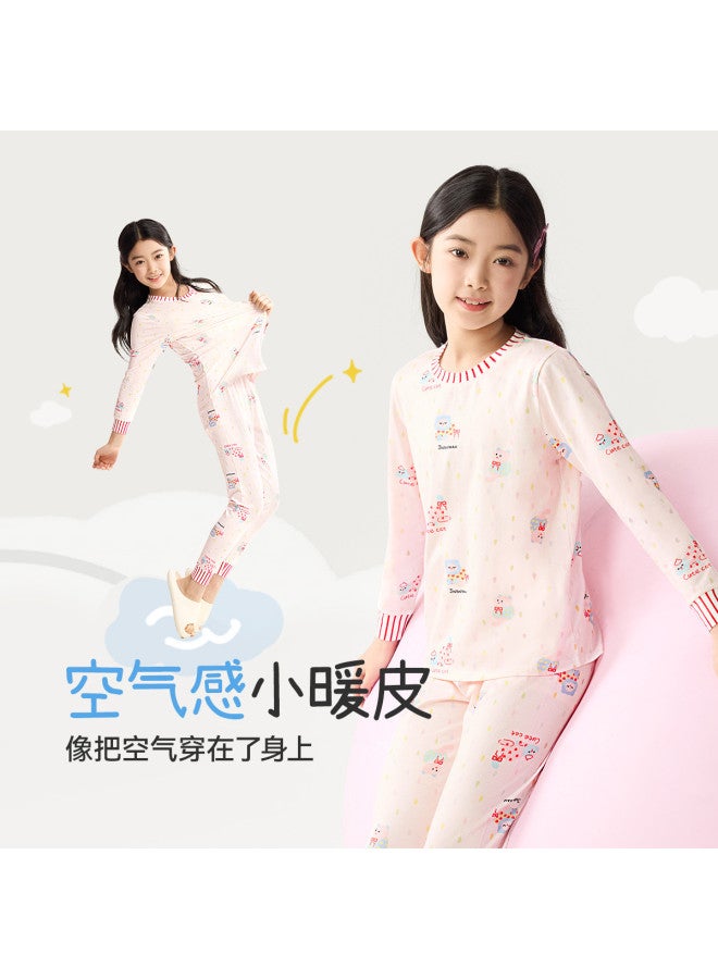 Long time companion kids' Pajamas & Youth Thermal Underwear For School Uniform Layering - Image 2