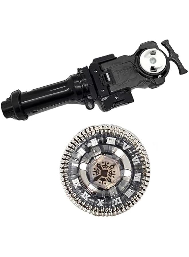 ألعاب القتال - Bey Spinning Metal Fusion Masters Fight BB104 Basalt Horogium 145WD مع Power String Launcher LR Left/Right Spin & Grip (BB-104) - Image 1