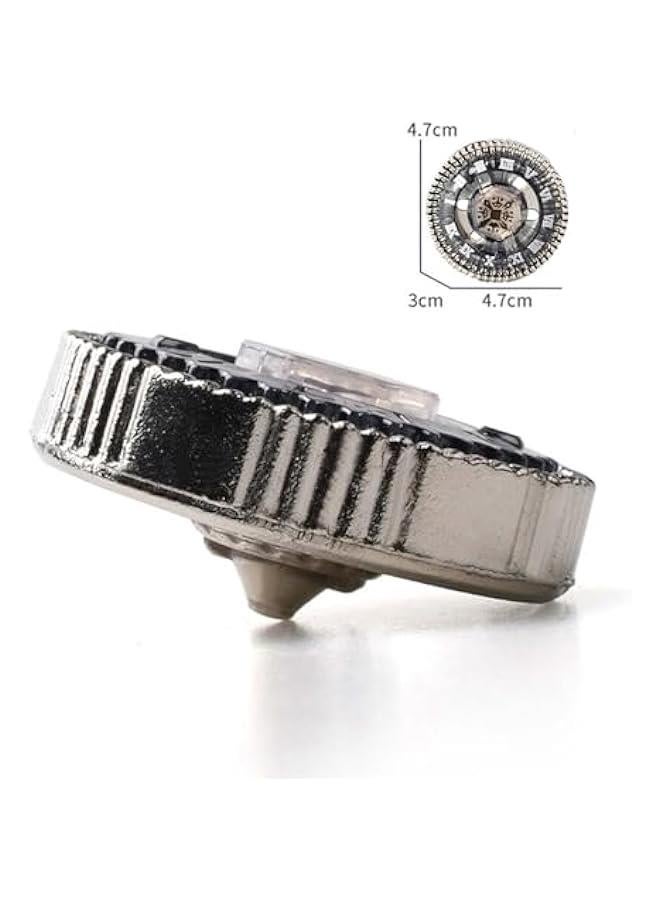 ألعاب القتال - Bey Spinning Metal Fusion Masters Fight BB104 Basalt Horogium 145WD مع Power String Launcher LR Left/Right Spin & Grip (BB-104) - Image 2
