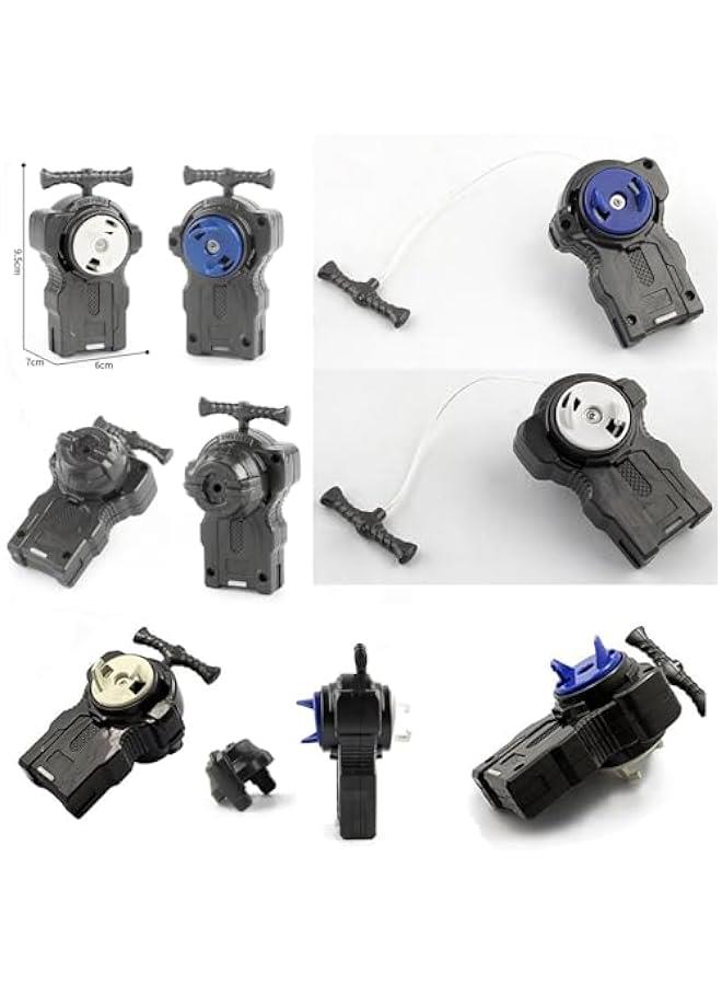 ألعاب القتال - Bey Spinning Metal Fusion Masters Fight BB104 Basalt Horogium 145WD مع Power String Launcher LR Left/Right Spin & Grip (BB-104) - Image 5
