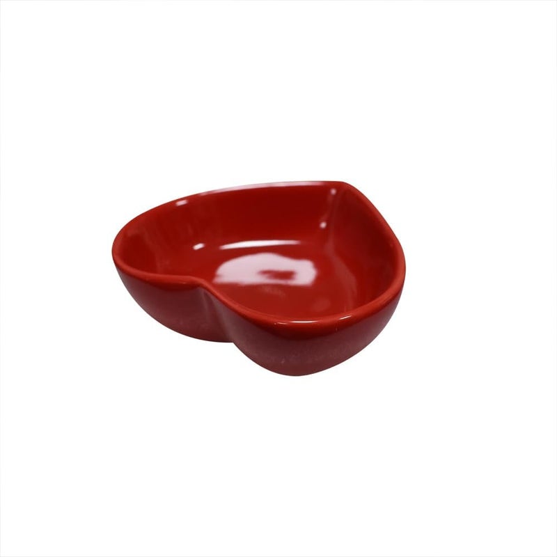 Albedel طبق صلصة الصويا على شكل قلب من البورسلين بألوان 7، 165 أونصة، 7 قطع - Image 3