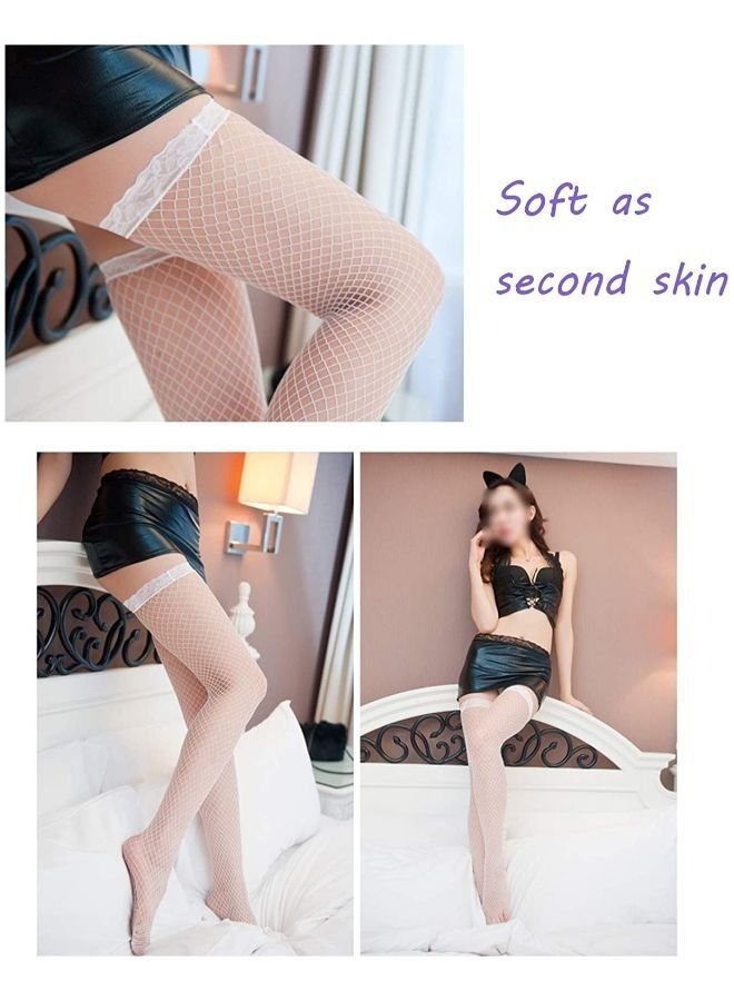 EasyLife Ladies Fishnet Stockings  - Image 2