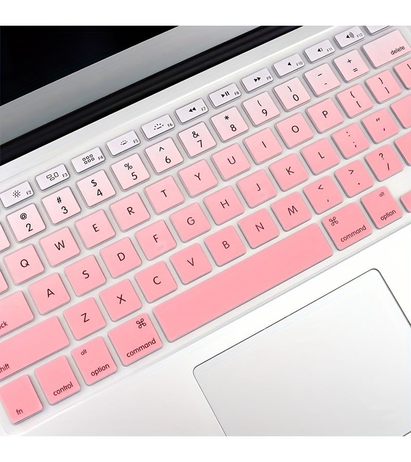 غطاء لوحة مفاتيح بلون أومبري أزرق لأجهزة MacBook Air 13 وMacBook Pro مقاس 13 و15 و17 لعام 2015 والإصدارات الأقدم - Image 1