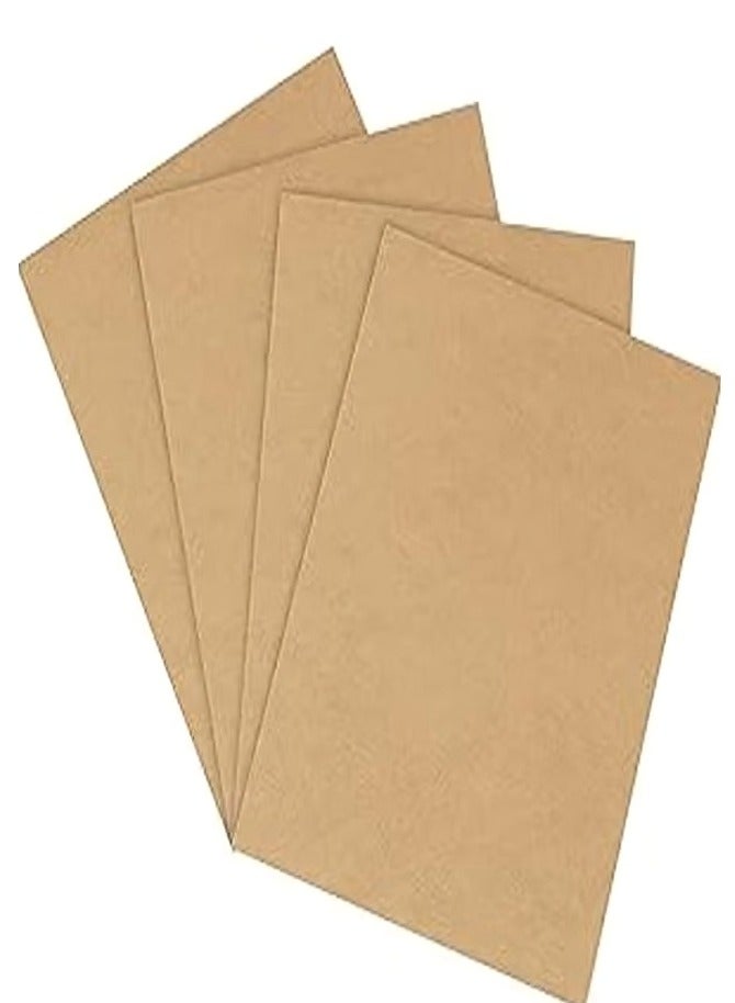 MDF Wood Board for Crafts & Drawing – Size 15×25 cm, 2 cm Thickness – Smooth Surface – Pack of 4 Pieces - Image 1