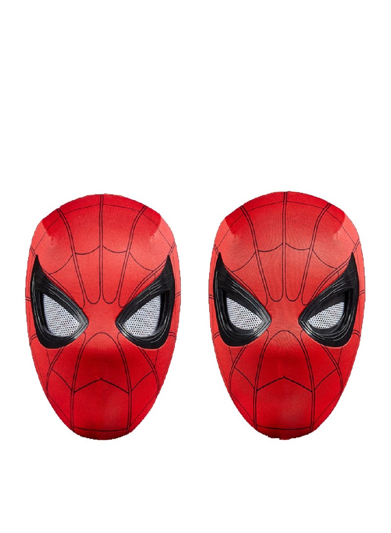 Spider-Man Hood, Fully Automatic Mask With Electric Eyes And Movable Chin Control 