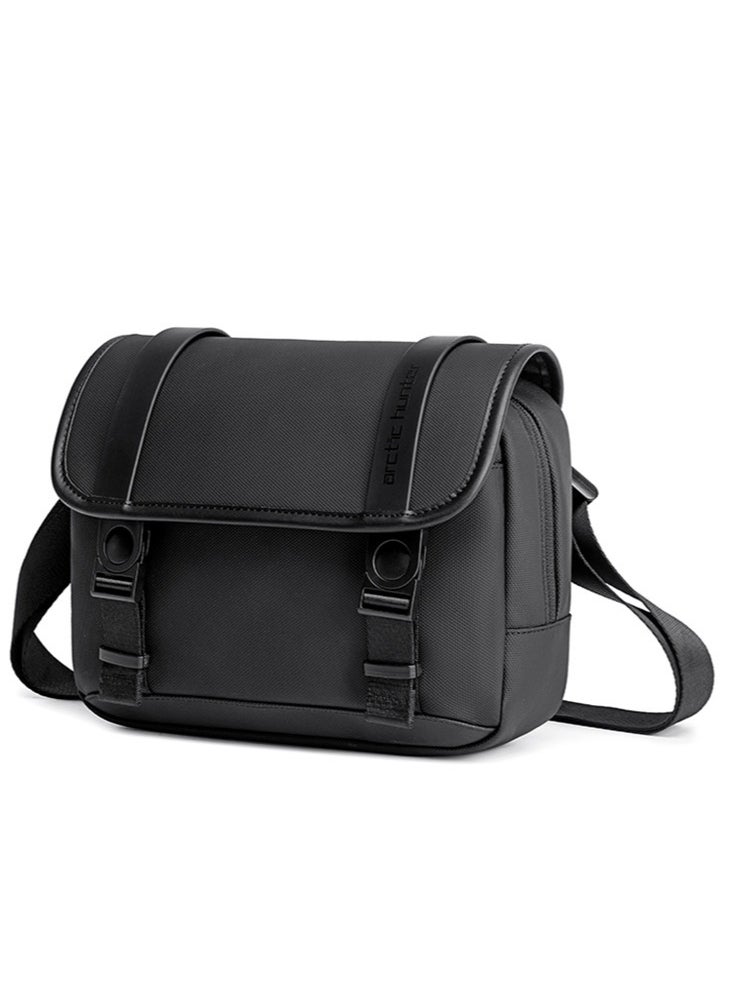ARCTIC HUNTER - Crossbody Bag for Men, Lightweight Small Tablet Bag Work Office Bag, Black - Image 1
