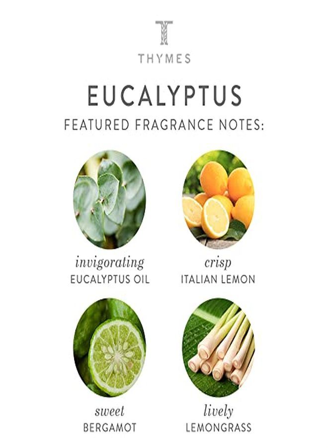 Thymes Eucalyptus Travel Set & Beauty Bag Contains Body Wash Body Lotion & Hand Cream - Image 3