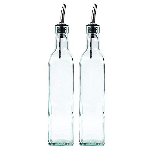 P-Plus International Glass Seasoning Set- 500 ml, 2 pieces, Transparent - Image 2