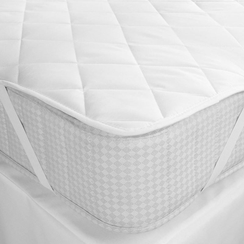 Sanjeev Textiles Quilted Dustproof Mattress Protector King Size White 72 X 78 - Image 5