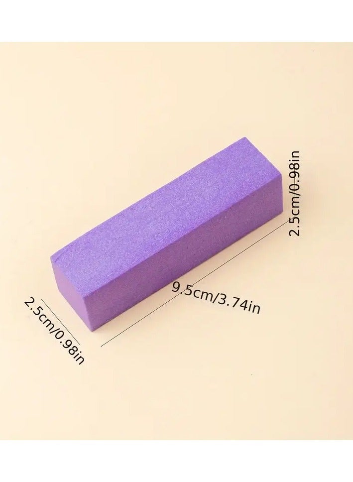 Ucanbe 10pcs Nail Buffer 2 Sided Blocks Sanding Buffing Grinding Polisher File, Shine Nail Art Pedicure Manicure Tool, Acrylic Nail Kit Manicure Set Nail Buffer Block  - Image 3