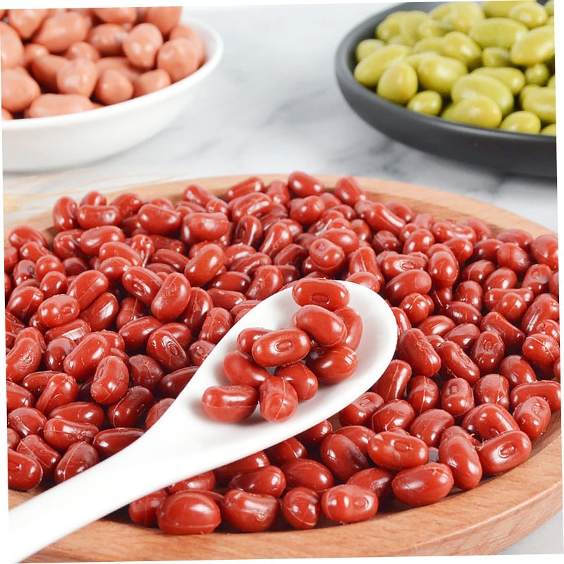 200g Realistic Fake Beans PVC Artificial Beans Model Bulk Simulation Counting Toys Props - Image 5