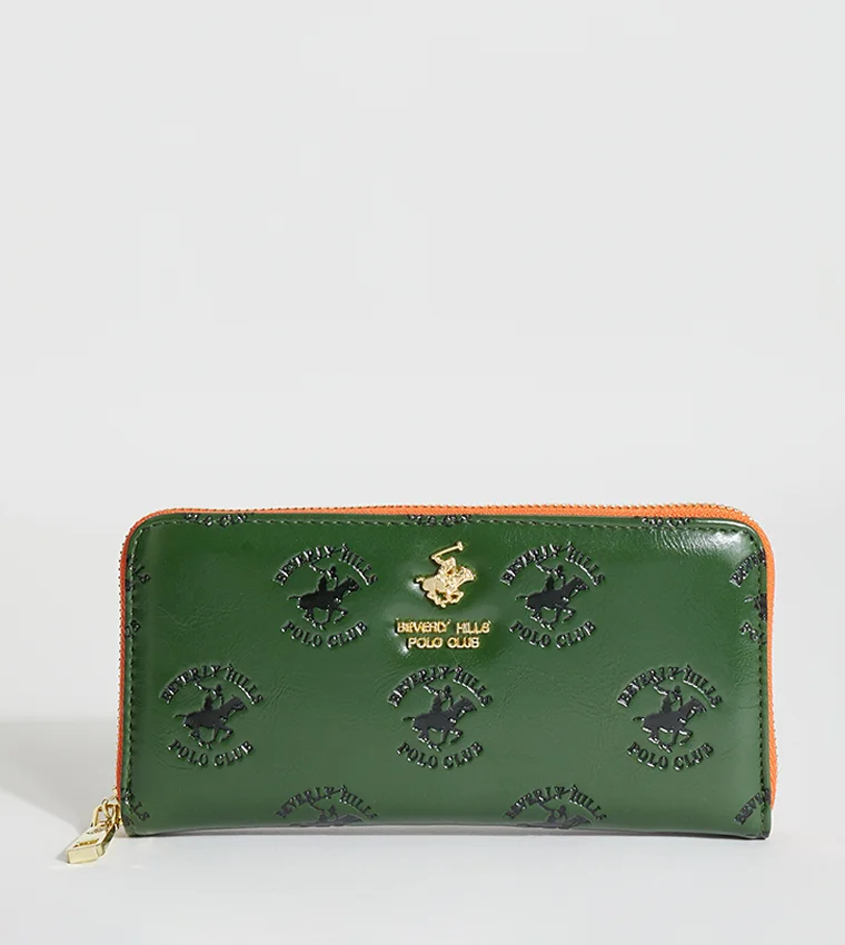 BEVERLY HILLS POLO CLUB Logo Embossed Wallet