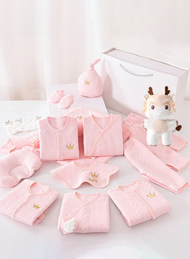 Hanayo 15 Pieces Baby Swaddle Wrap Ultra-Soft Newborn Sleeping Wraps for Infant Baby Shower Gift New Born Baby Gift for 0-3 Months Baby Girls and Boys(Pink) - Image 2